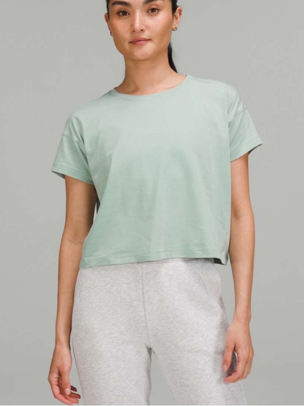 Lululemon Silver Blue Cates T-Shirt